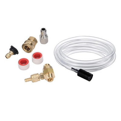 #ad Pressure Washer Downstream Soap Dispenser Kit 3 8quot; 4000 PSI with 10ft Hose Line $32.89