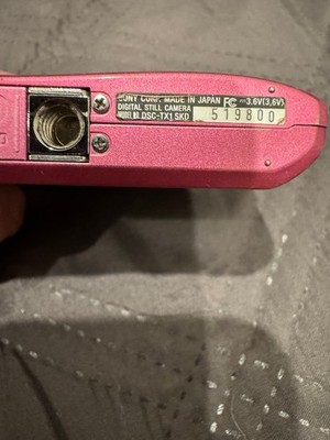 Sony Cyber-shot DSC-TX1 10.2MP Digital Camera - Silver for sale