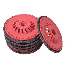 4-1/2 x 7/8" Flap Sanding Disc 80 Grits Type 29 Ceramic Grinding Wheel 10 Pack