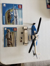 LEGO City: Helicopter and Limousine (3222) Complete W/instructions And Mini Figs