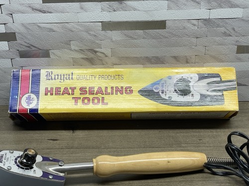 VTG Royal Heat Sealing Iron Hobby RC Airplane Finishing Tool Used & Box Tested - Picture 4 of 9