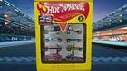 1993 Hot Wheels 25th Anniv Collectors Edition Red Lines Replica Set Series 1