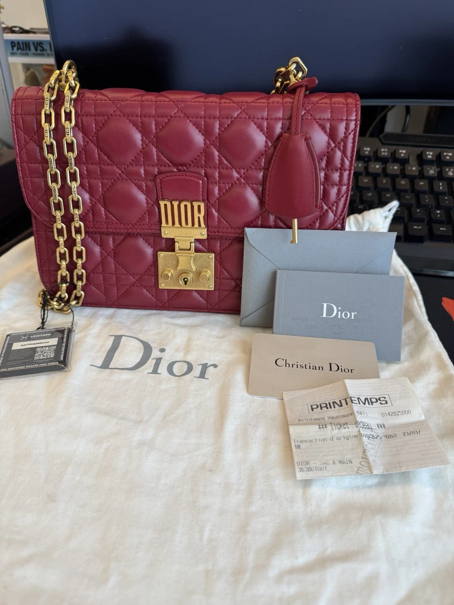 Dior Red Quilted Bags & Handbags for Women for sale | eBay