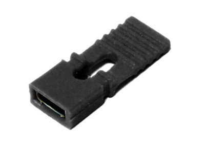 5x Jumper Bridge Handle Tab Black Kurzschluss-Brücke Steckbrücke Lasche Schwarz
