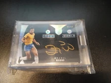 Panini Crown Jewels Zico Autograph Diamonds 02/10