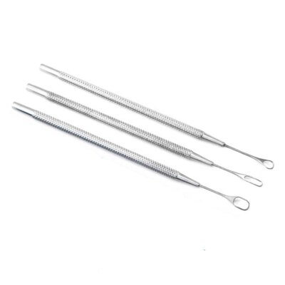 kit of 3 pcs stainless steel lens loop loops ophthalmic eye surgical ...