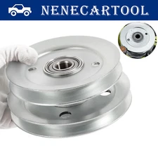 AM133924 Double Deck Drive Belt Tightener Pulley For John Deere 48 and 54In Deck