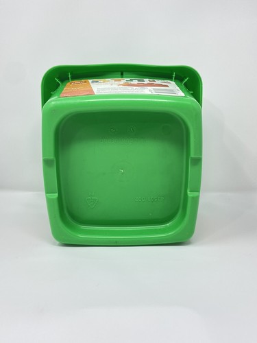 Lego Explore Brick Bucket Set 4084 Green Bucket Container Complete - Picture 6 of 8