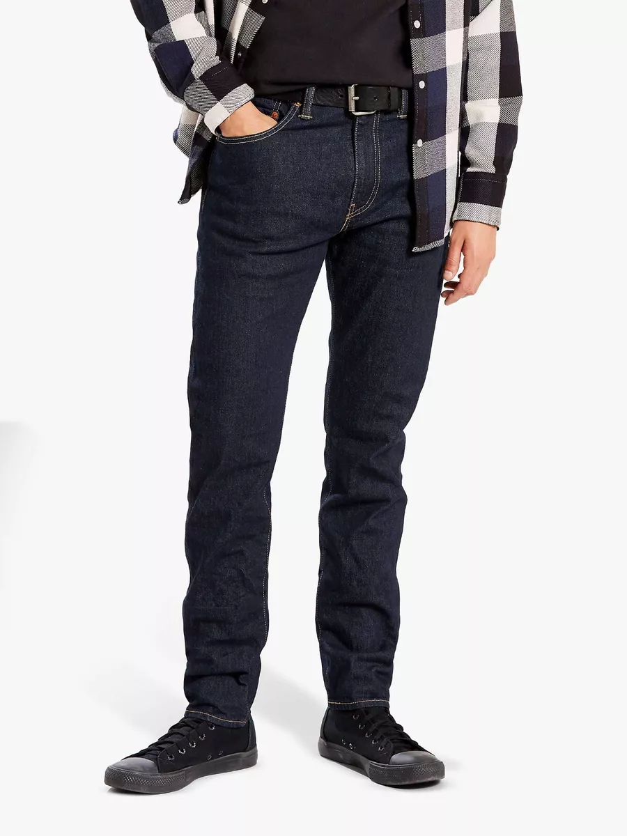 Genuine Levis 512 Slim Taper Fit Stretch Mens Denim Dark Blue