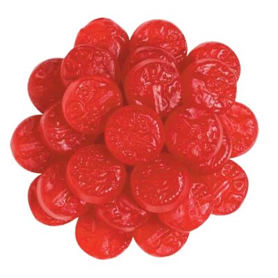 Bayside Candy JuJu Cherry Coins - Cherry Ju Jube Coins - Red Cherry JuJu Coins