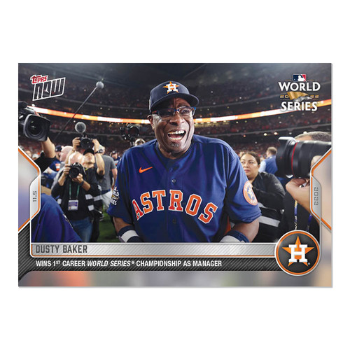 2022 Topps Now 1162 Dusty Baker Jr.