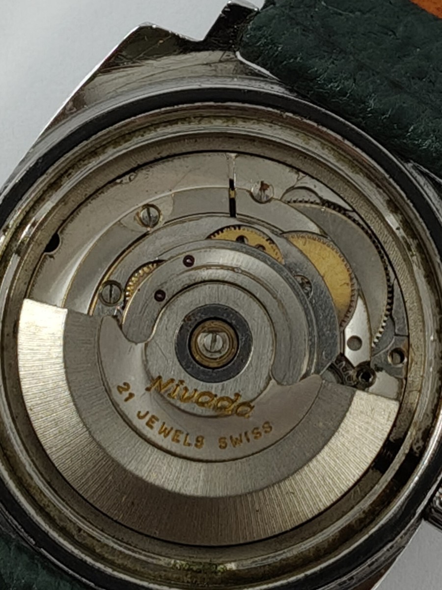 ULTRA RARE NIVADA GRENCHEN LEONARDO DA VINCI REF.67029 AUTO ETA