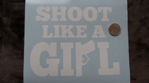 Shoot Like A Girl, Car Decal - 第 1/2 張圖片