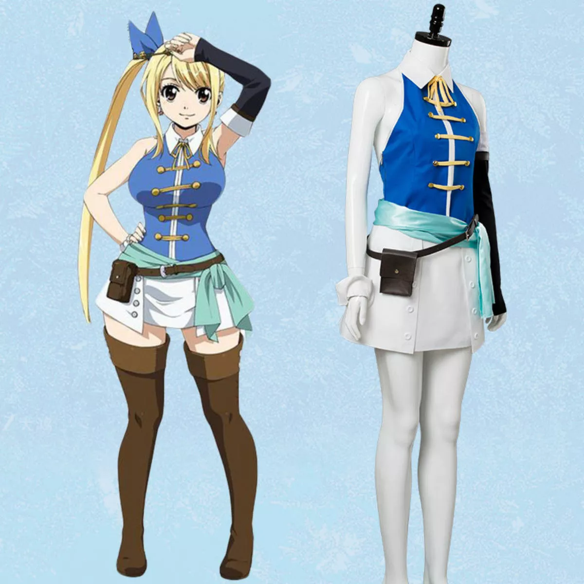 Fairy Tail Lucy H Anime Inspired Earrings