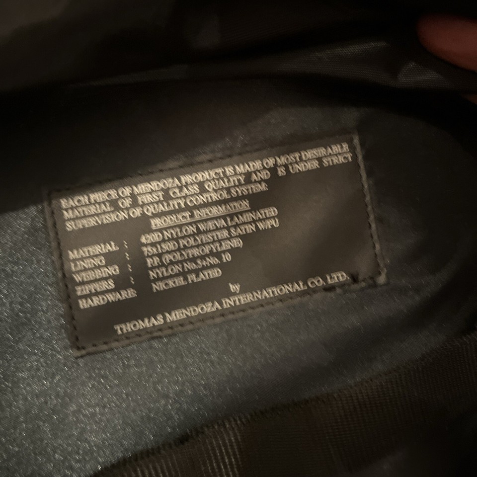 Mendoza Thomas Travel Wardrobe / Garment Checked Bag eBay