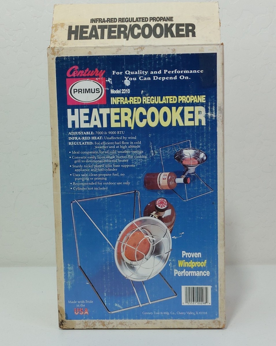 VINTAGE Century Primus Outdoor Heater / Cooker Infra Red