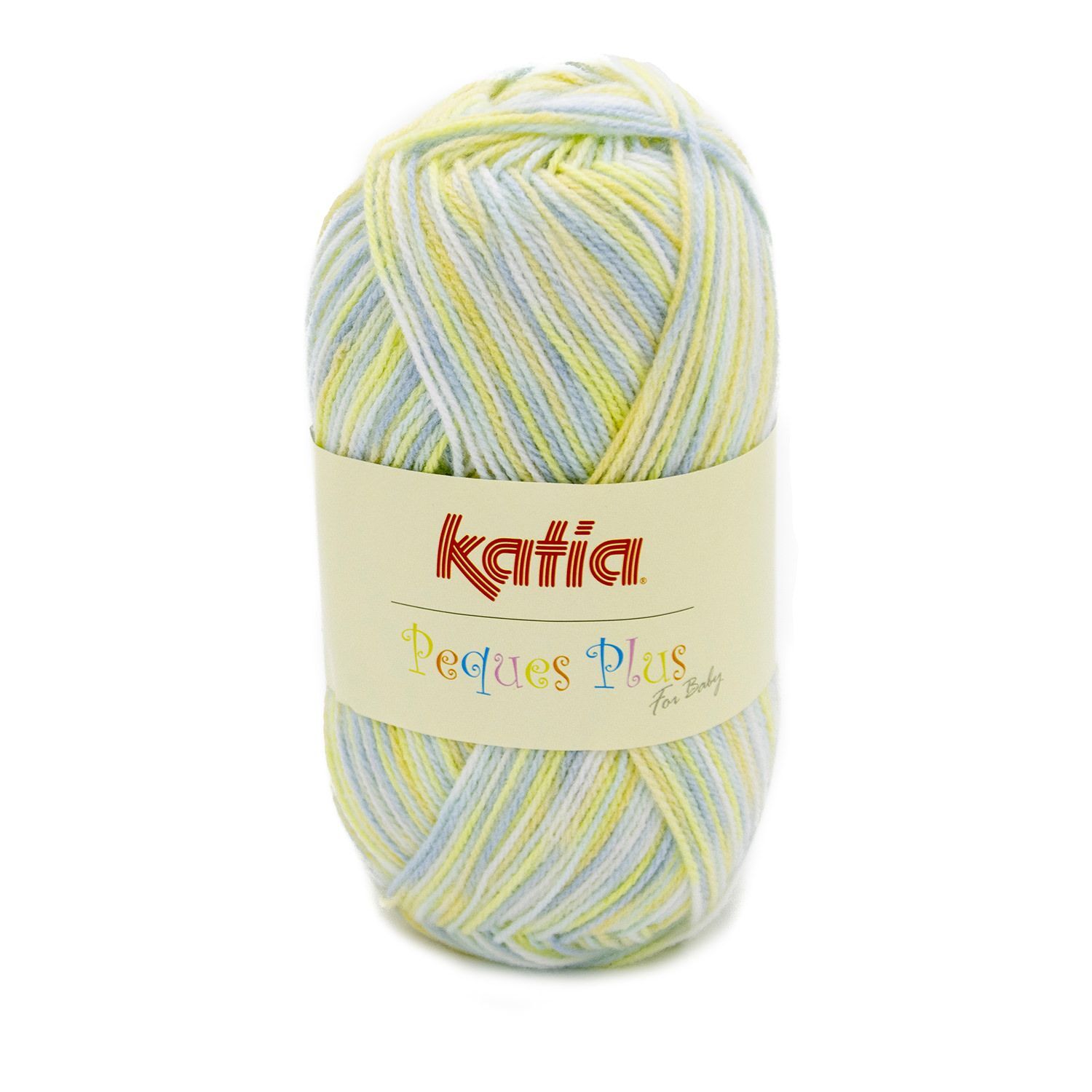 Peques Plus By Katia - Pastel / Verde / Limon / Blanco (100) - 50 G/Approx. 232