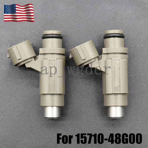 2Pcs Fuel Injector Fit For Suzuki Boulevard M109R C109R M90 GSX-R600 15710-48G00