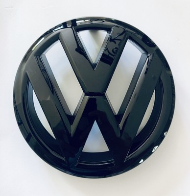 VW Golf GTI TSI TDI Front Grill Emblem Badge Gloss Black - 5K0853601F ULM