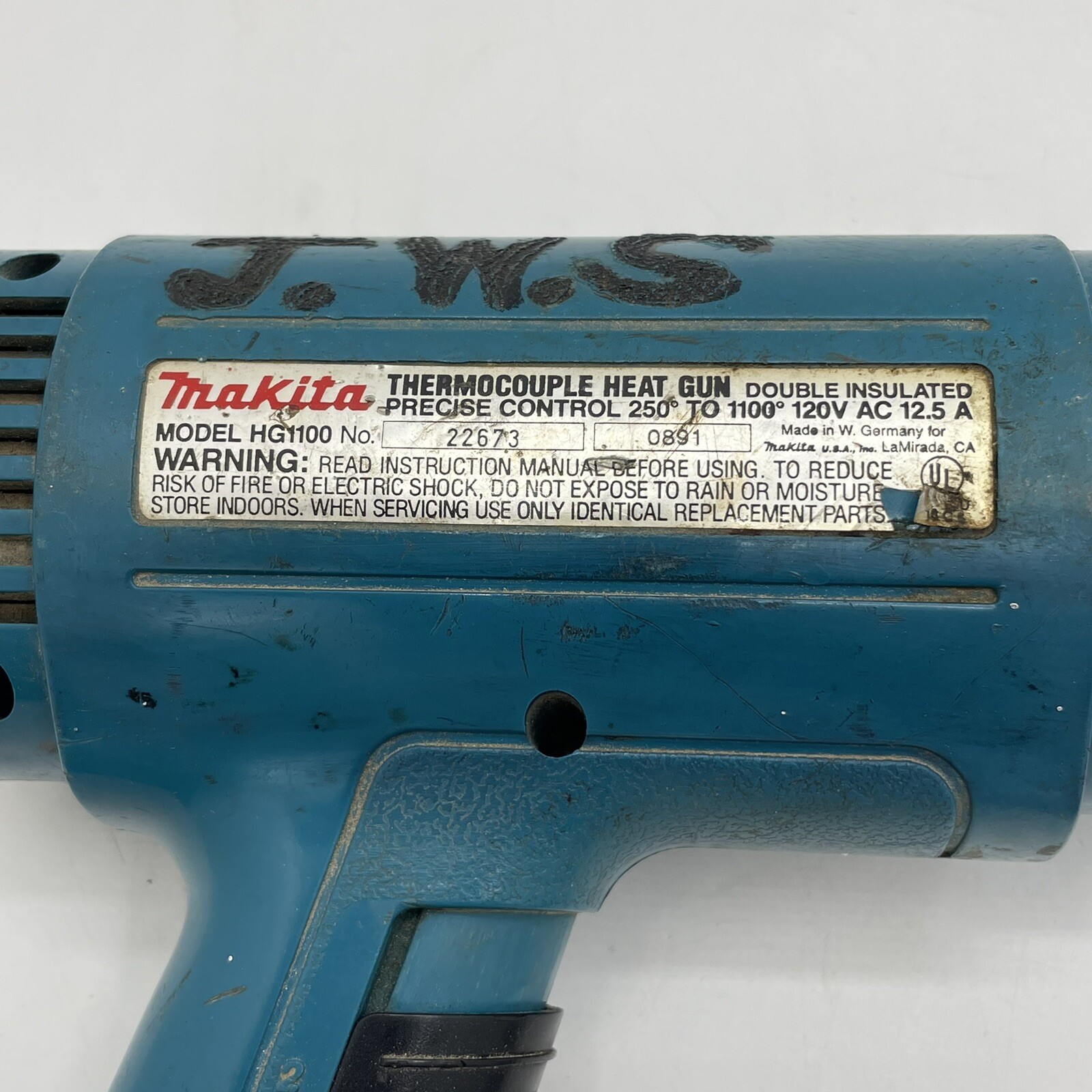 MAKITA Thermocouple Heat Gun HG1100 Double Insulated 250°1100° eBay