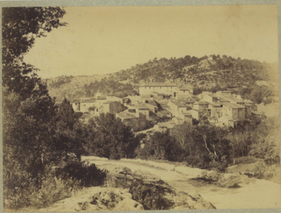 Tirage Albuminé Original – Abbaye De Charlieu, France, Vers 1880, 31,5x24 Cm