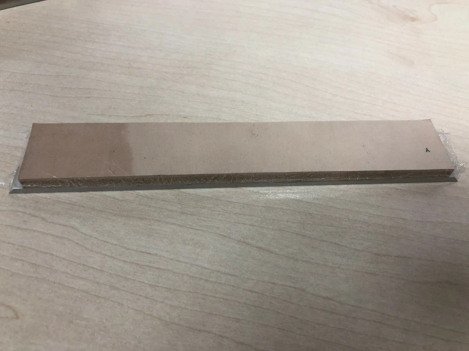 Apex Edge Pro Italian A-grade 2 (TWO) leather Strops on an aluminum blank NEW - Image 4 of 4