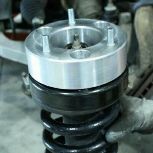 Front Coil Shock 35MM Thickness Spacers For Mitsubishi Triton L200 05-ON 4x4 4WD - Image 2 of 3