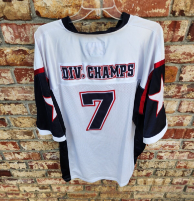 VTG SOHK scool of hard knock #7 mens XXL 2002-2003 football jersey