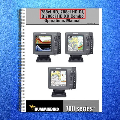 HUMMINBIRD 788ci HD DI 788ci HD XD Combo User Manual, COLOR - TOUGH WIRE BINDING