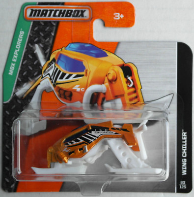 Matchbox Wing Chiller orangemetallic/weiß Neu/OVP MBX Explorers Mattel Toy