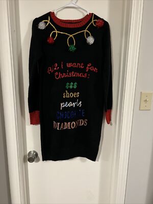 Reference Point Ladies Christmas Sweater Dress Size Small | eBay Reference Point Ladies Christmas Sweater Dress Size Small | eBay