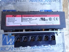 KDRE2HFC Trans Coil Inc. KDR Drive Reactor 40 amp 600v 3 phase T2067