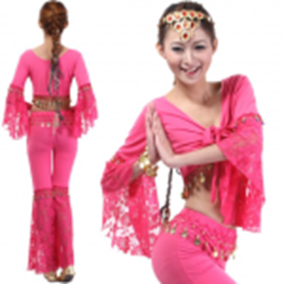 Costume Da Principessa Araba Turchese Per Bambina