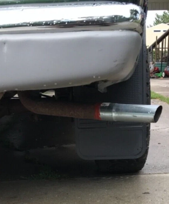 Guardabarros trasero Husky MudDog de alta resistencia 12" W x 23" de alto para camiones de tamaño completo EE. UU. Foto 2 de 4