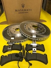 Maserati Gran Turismo Cabrio Vorne Und Hintere Bremsbeläge Und Vorne Rotoren