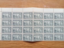 GV1  ST HELENA  1938  sg131  3d GREY  Block Mint 24 Items