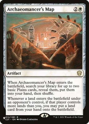 Archaeomancer's Map-The List-Regular-C21-12-NM