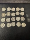Lot (20) 1941/42/43/46/47/48/64 Quarters 90% Silver