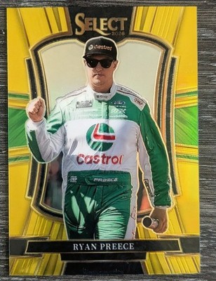 2026 Select NASCAR Ryan Preece Trackside Gold Prizm 10/10 #238