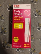 CVS Health Early Pregnancy Test 2 Sticks.