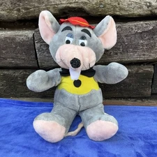 1988 Vintage Chuck E Cheese Pizza Time Theater 22”Plush RARE PLUSH