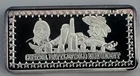 1975 CUSTER BATTLEFIELD Wonders of America 1oz .999 Silver Art Bar Hamilton Mint
