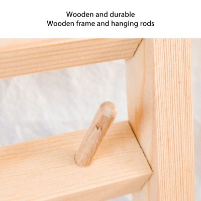 48 Spools Thread Rack Wall Mounted Eco Friendly Embroidery Spool Thread SET