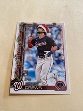2025 Topps Series 1 - Dylan Crews Holiday Variation (Santa Cap)(RC)