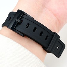 For Casio F91W/F84/F105/108/A158/168/W-59/AE1200/1300 Watch Strap TPU Band