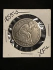 1855-O Seated Liberty Half Dollar CIRCULATED 90% SILVER SOME XF DETAILS!