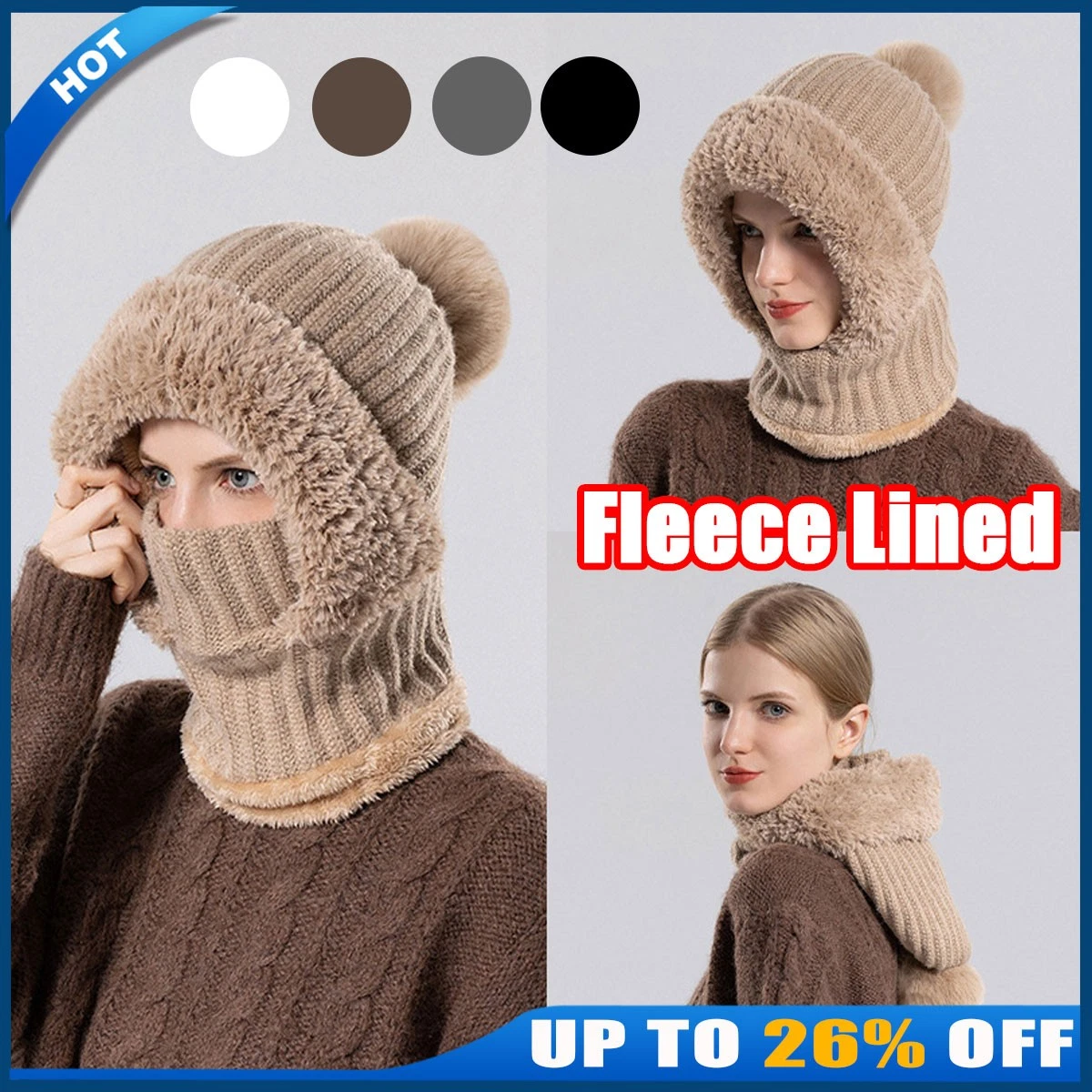 Connectyle Toddler Boys Kids Fleece Trapper Winter Qatar - View #8