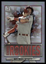 Bryson Stott 2022 Bowman Platinum #RR-20 Phillies Insert ? SEE SCAN! FREE SHIP