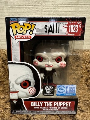 Funko POP! Movies: Saw - Billy the Puppet #1823 HOT TOPIC SCARE FAIR 2025