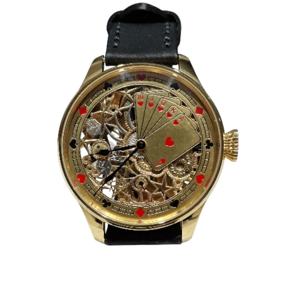 Reloj Esqueleto Edición Limitada 48mm Basado en un Movimiento de Reloj de Bolsillo Suizo Foto 2 de 4